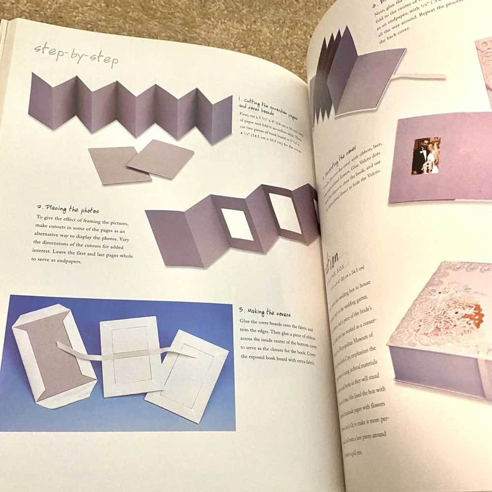 Making Memory Books and Journals by Hand 42 projects ideas book arts & crafts